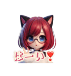 AYUの猫耳2（個別スタンプ：3）