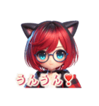 AYUの猫耳2（個別スタンプ：7）