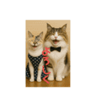 3匹の猫と時々犬（個別スタンプ：5）