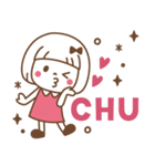 敬語♡おかっぱちゃん（個別スタンプ：38）
