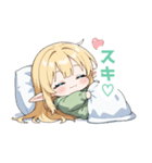 まったりエルフの女の子スタンプ（個別スタンプ：6）