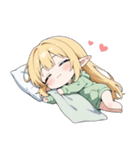 まったりエルフの女の子スタンプ（個別スタンプ：29）