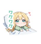 まったりエルフの女の子スタンプ（個別スタンプ：30）