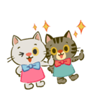 レトロな猫さん【敬語編】（個別スタンプ：4）