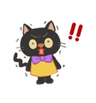 レトロな猫さん【敬語編】（個別スタンプ：25）