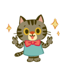 レトロな猫さん【敬語編】（個別スタンプ：40）