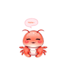 かわいいザリガニ感情スタンプ（個別スタンプ：20）