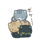 飛び出す！もやもや…3びきのねこ（個別スタンプ：14）