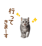 敬語のアメショスタンプ（個別スタンプ：25）