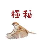 気持ち伝わる♡スズメの恩返し（個別スタンプ：29）
