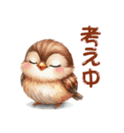 気持ち伝わる♡スズメの恩返し（個別スタンプ：40）