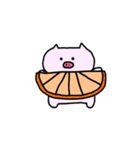 へいぼんなぶたさん2（個別スタンプ：5）