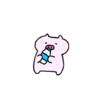 へいぼんなぶたさん2（個別スタンプ：10）