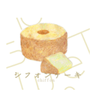 bow's sweetsのスイーツイラストスタンプ（個別スタンプ：1）
