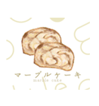 bow's sweetsのスイーツイラストスタンプ（個別スタンプ：6）