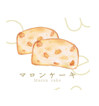 bow's sweetsのスイーツイラストスタンプ（個別スタンプ：25）