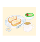 今日何食べよ？#02～朝食編～（個別スタンプ：6）
