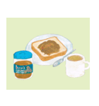 今日何食べよ？#02～朝食編～（個別スタンプ：15）