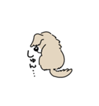 ミックス犬のトワ日記（個別スタンプ：7）