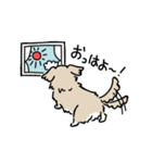 ミックス犬のトワ日記（個別スタンプ：23）