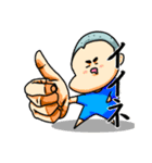 坊主くんと仲間たち（個別スタンプ：1）