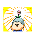 坊主くんと仲間たち（個別スタンプ：9）