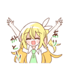 金髪少女チョロちゃんV（個別スタンプ：1）