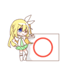 金髪少女チョロちゃんV（個別スタンプ：7）