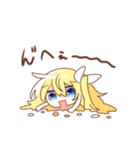 金髪少女チョロちゃんV（個別スタンプ：36）