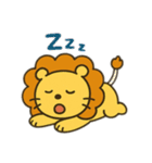 ライオン韓国語バージョン（個別スタンプ：16）