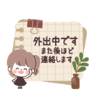 モノトーンPonyちゃん・Work（個別スタンプ：29）