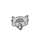 たぬき(ぽん)とねこ(にゃ)で、ぽんにゃです（個別スタンプ：13）