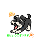 ミニシュナくん（ミニチュアシュナウザー）（個別スタンプ：9）