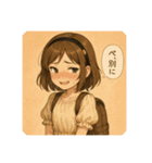 ちっちゃなエレナちゃん（個別スタンプ：3）