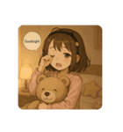 ちっちゃなエレナちゃん（個別スタンプ：12）