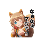 女子会トーク用大阪弁（個別スタンプ：3）