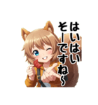 女子会トーク用大阪弁（個別スタンプ：7）