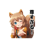 女子会トーク用大阪弁（個別スタンプ：15）