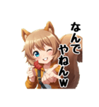 女子会トーク用大阪弁（個別スタンプ：22）