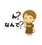 元気なテニス少女みぃちゃんの日常スタンプ（個別スタンプ：3）