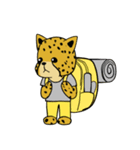 チーターの驚き（個別スタンプ：4）