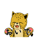 チーターの驚き（個別スタンプ：23）