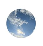 空と雲と天気の綺麗なスタンプ8 文字無し（個別スタンプ：3）