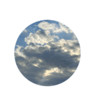 空と雲と天気の綺麗なスタンプ8 文字無し（個別スタンプ：12）