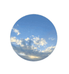 空と雲と天気の綺麗なスタンプ8 文字無し（個別スタンプ：13）