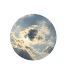 空と雲と天気の綺麗なスタンプ8 文字無し（個別スタンプ：15）