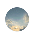 空と雲と天気の綺麗なスタンプ8 文字無し（個別スタンプ：17）