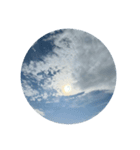 空と雲と天気の綺麗なスタンプ8 文字無し（個別スタンプ：19）