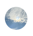 空と雲と天気の綺麗なスタンプ8 文字無し（個別スタンプ：22）