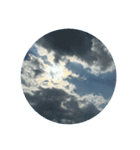 空と雲と天気の綺麗なスタンプ8 文字無し（個別スタンプ：30）